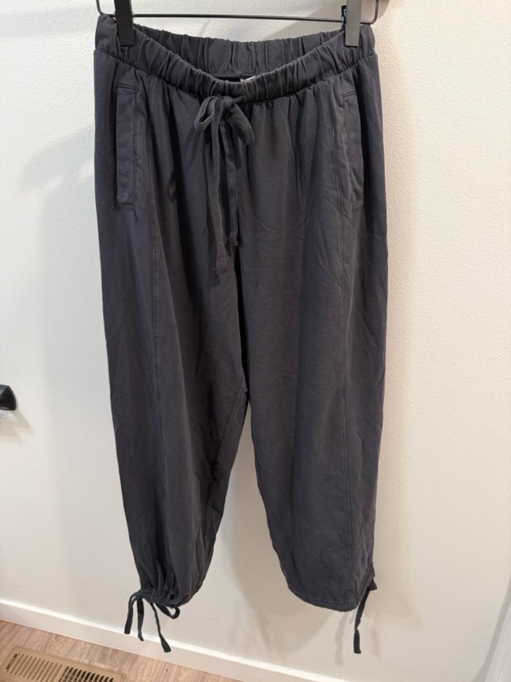 FP Movement by Free People Charcoal Drawstring Track Pants